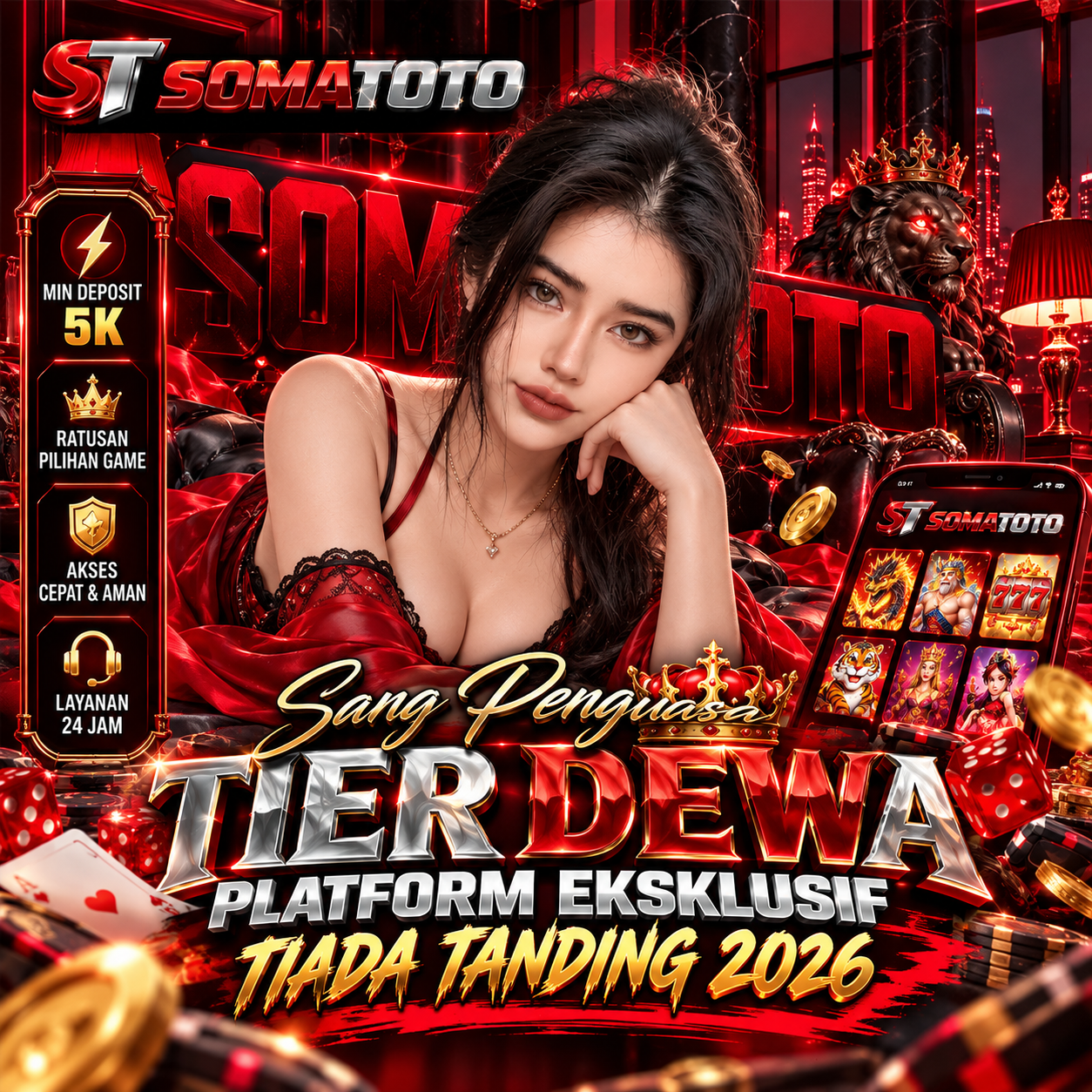 SOMATOTO | Legenda Sang Penguasa Tier Dewa Platform Eksklusif Tiada Tanding 2026